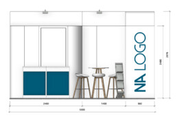 NALO Kopfstand EDO 4x5m Ansicht