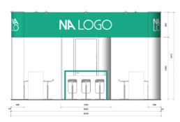 NALO Kopfstand NANE 4x6m Ansicht